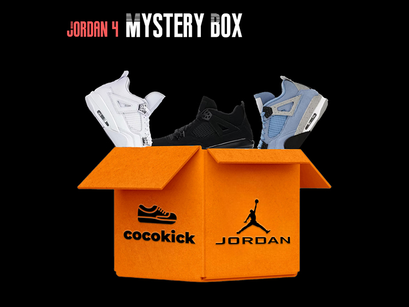 Air Jordan 4 Mystery Box (Get A Pair At Random) 0524aj4-01