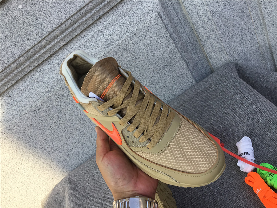 Nike Air Max90 Joint Air Cushion Mesh Breathable Running Shoes AA7293-200