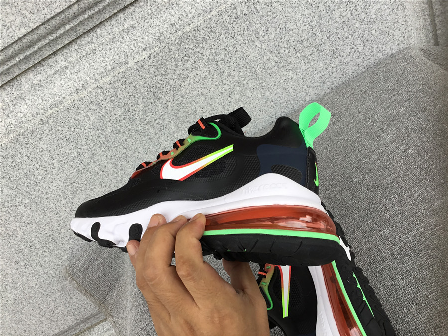 Nike Air Max 270 React Air Cushioned Running Shoe CK6457-001