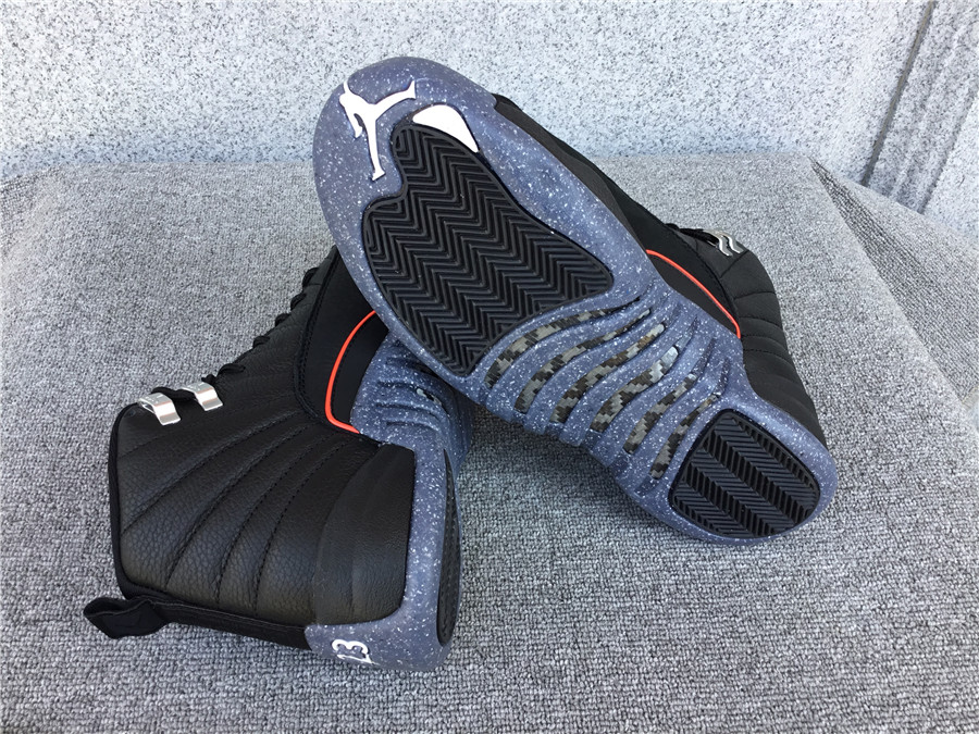 Air Jordan 12 black red gray cement