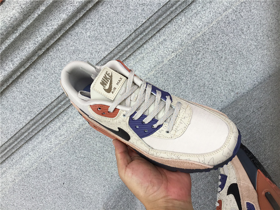 Nike Air Max90 Joint Air Cushion Mesh Breathable Running Shoes CI5646-001