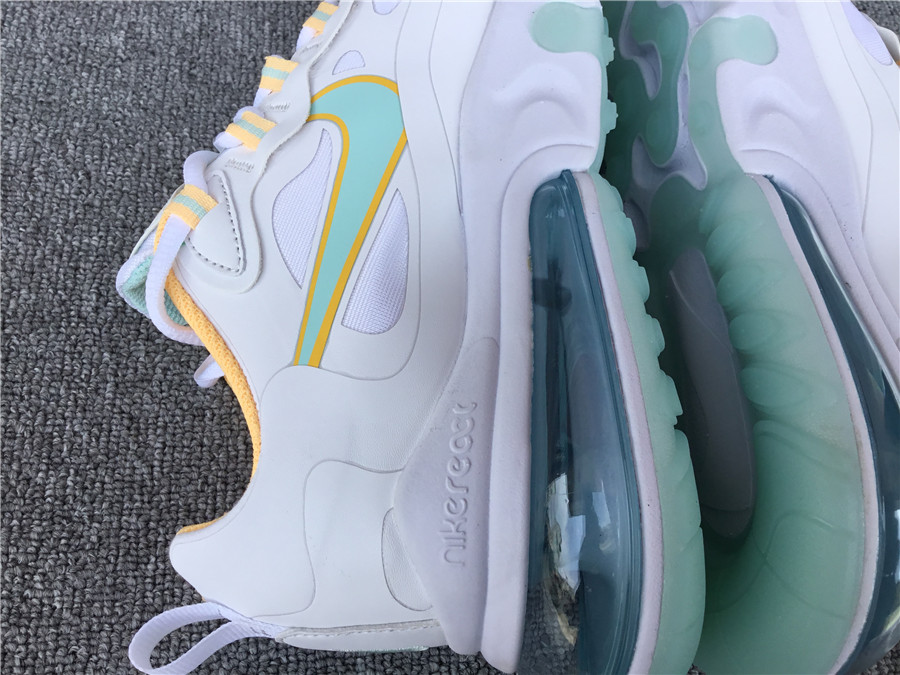 Nike Air Max 270 React Air Cushioned Running Shoe DJ3027-100