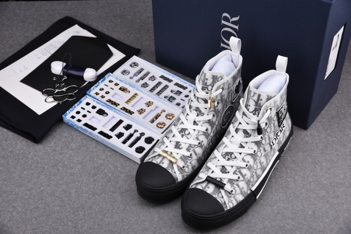 B23 OBLIQUE HIGH TOP SNEAKERS T00480H053