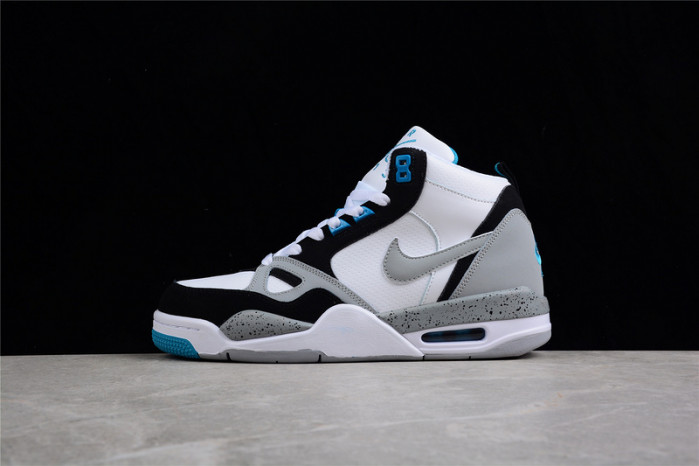 Nike Air Flight 13 Mid White Wolf Grey Tropical Teal Black 579961-102