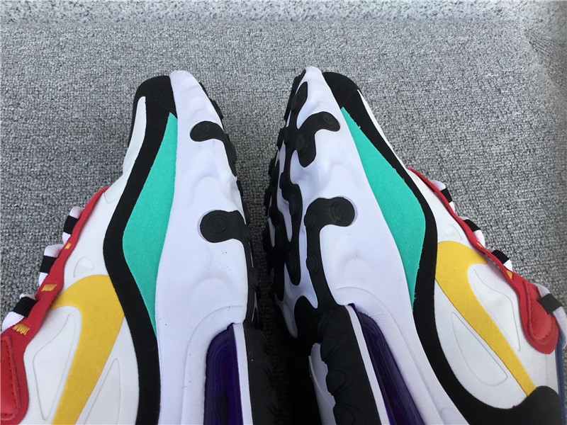 Nike Air Max 270 React Air Cushioned Running Shoe AO4971-002