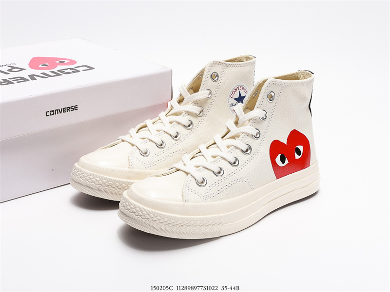 Converse Chuck Taylor All-Star 70 Hi Comme des Garcons PLAY White 150205C