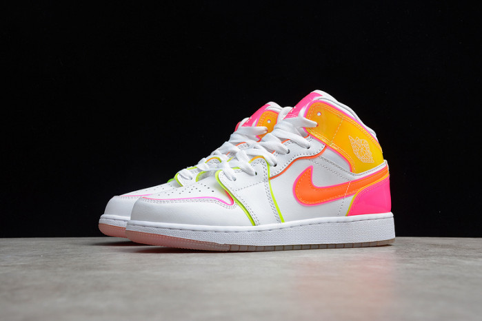 Air Jordan 1 Mid SE GS Edge Glow CV4611-100