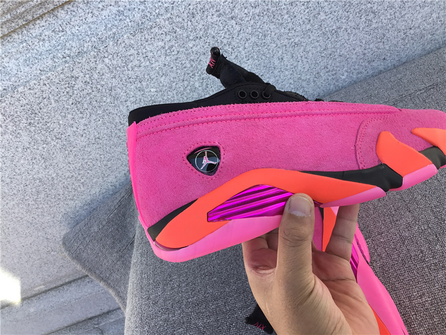 Air Jordan 14 Low Shocking Pink