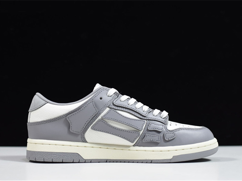 AMIRI Skel Top Low Gery White MFS003-043