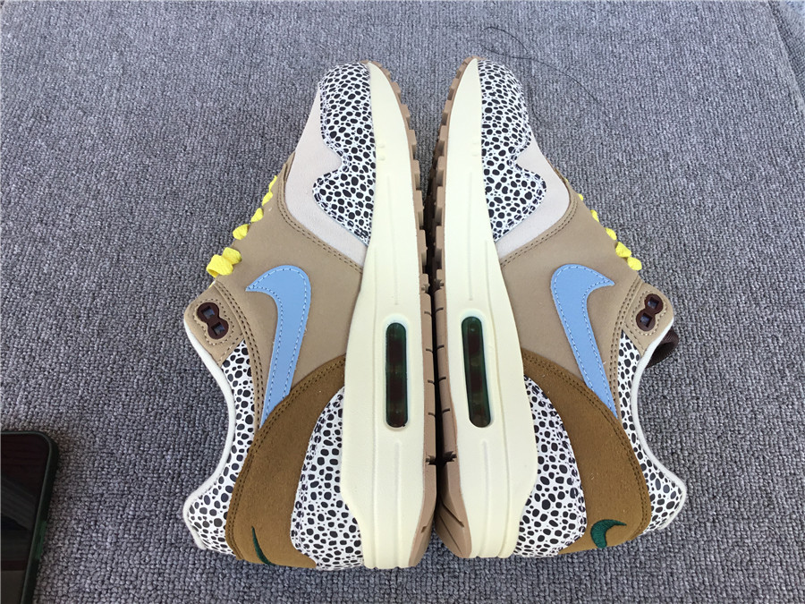 Nike Air Max 1 Nike Half Palm Air Cushion Retro Running Shoes DV3027-001