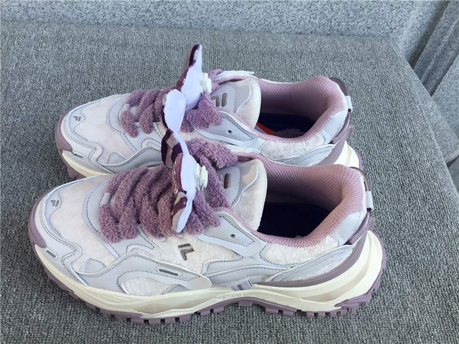 Fila heightened retro casual running shoes old shoes T12W241301FLL