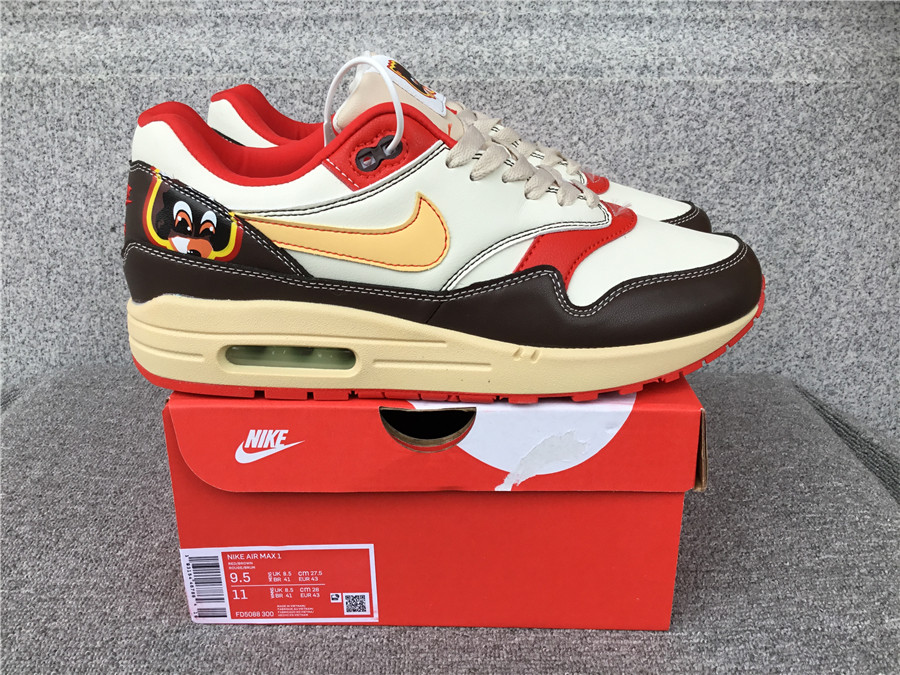 Nike Air Max 1 Nike Half Palm Air Cushion Retro Running Shoes FD5088-300