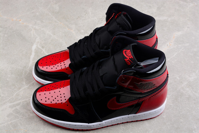 AIR JORDAN 1 HIGH OG BRED PATENT 555088-063/575441-063