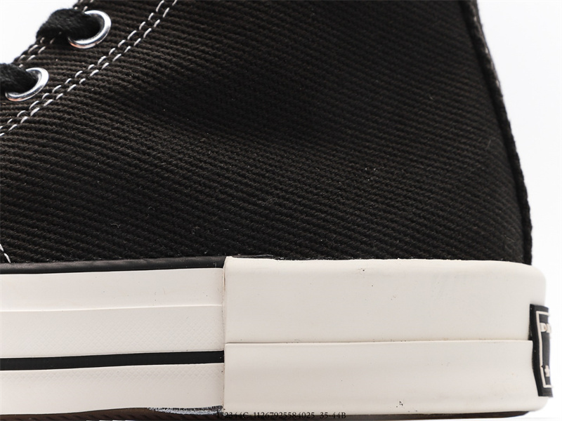 Converse DRKSHDW DRKSTAR Hi Rick Owens Black Egret A00130C