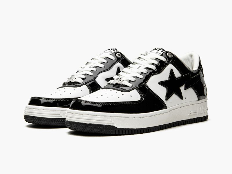 A BATHING APE? Mens BAPE STA LOW M2 IT BLACK