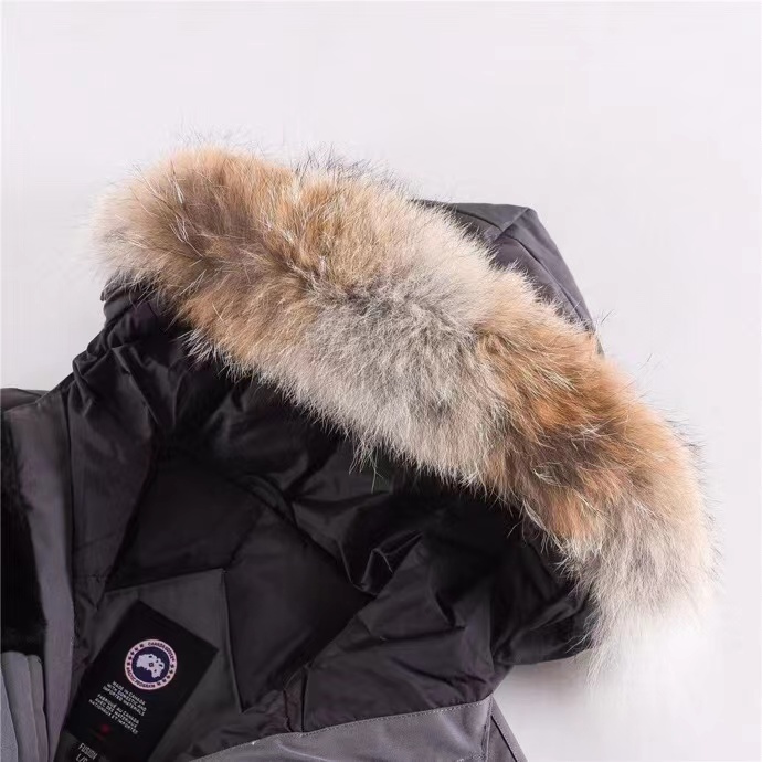 Canada goose down jacket gray black
