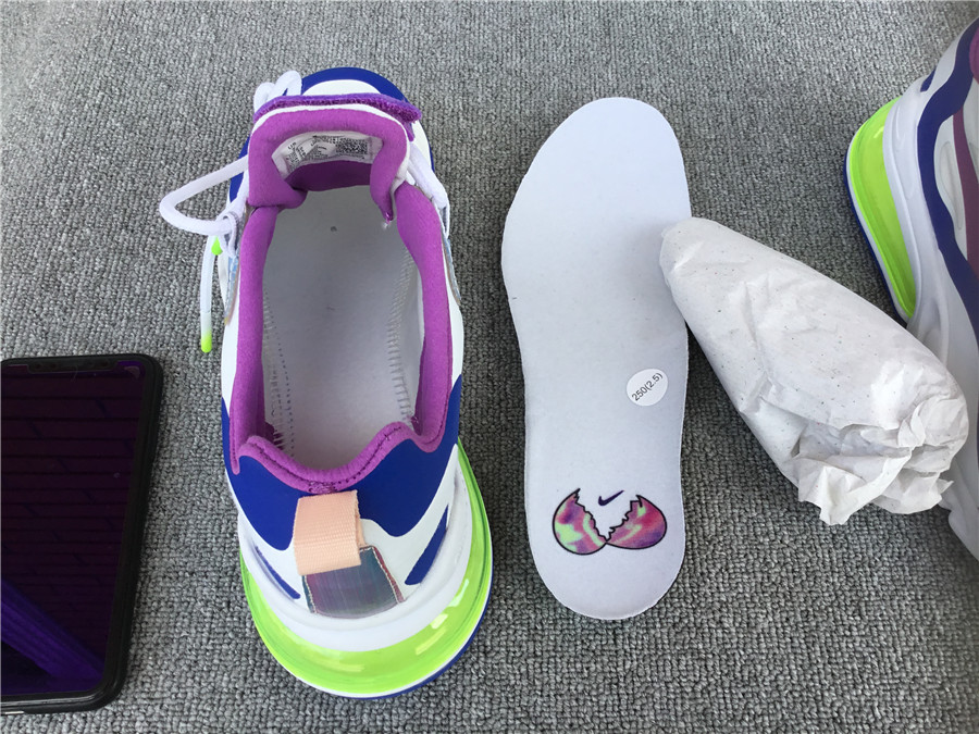 Nike Air Max 270 React Air Cushioned Running Shoe CW0630-100