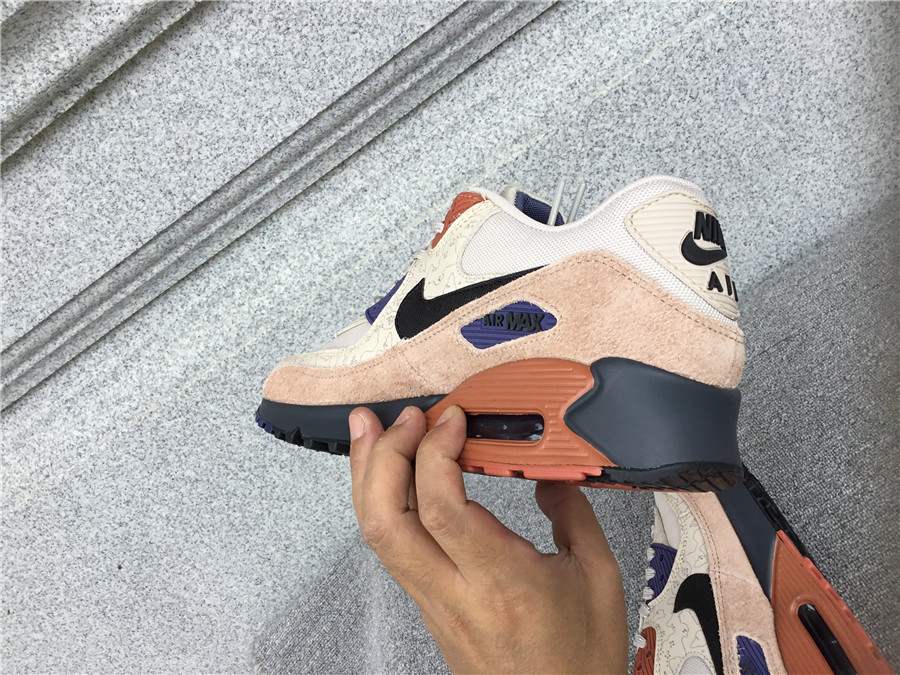 Nike Air Max90 Joint Air Cushion Mesh Breathable Running Shoes CI5646-001