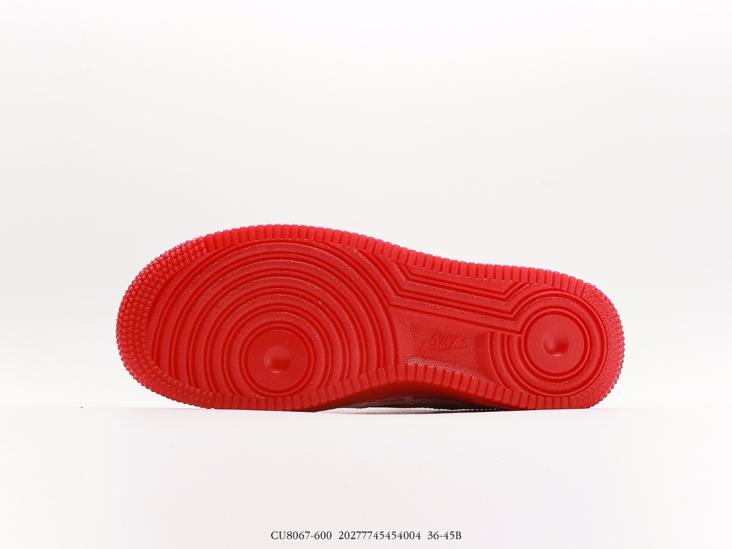 Nike Air Force 1 '07 QS Red Skeleton CU8067-600