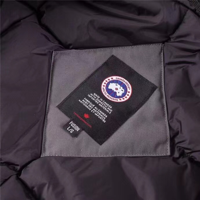 Canada goose down jacket gray black