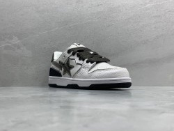 GT A Bathing Ape Bape SK8 Sta White Silver