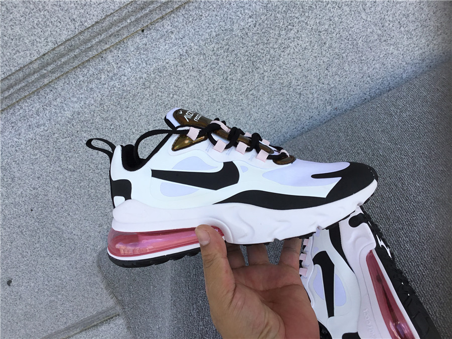 Nike Air Max 270 React Air Cushioned Running Shoe CU4752-100