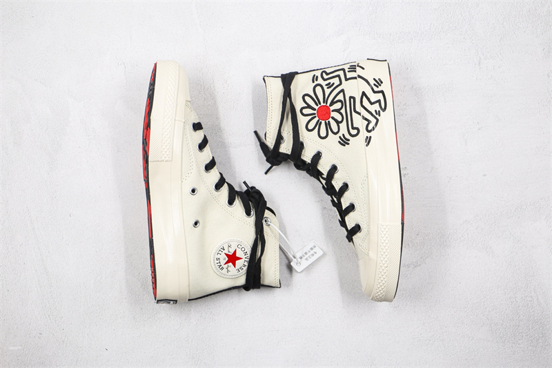 Converse Chuck Taylor All-Star 70 Hi Keith Haring Egret 171846C