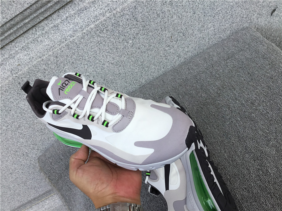 Nike Air Max 270 React Air Cushioned Running Shoe CI3866-100