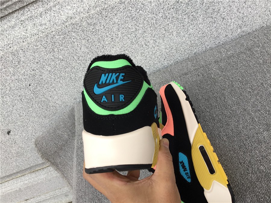 Nike Air Max90 Joint Air Cushion Mesh Breathable Running Shoes CT1891-600