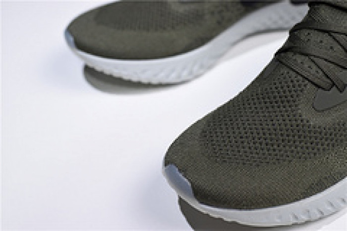 nike epic react flyknit olive AQ0067 300
