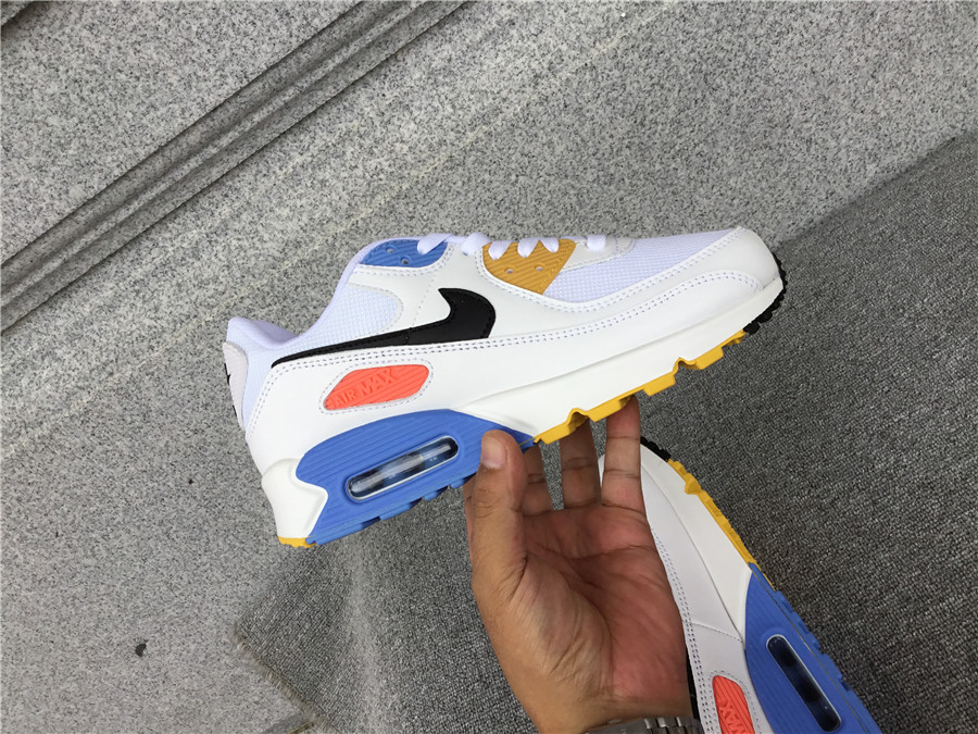 Nike Air Max90 Joint Air Cushion Mesh Breathable Running Shoes CZ3950-100