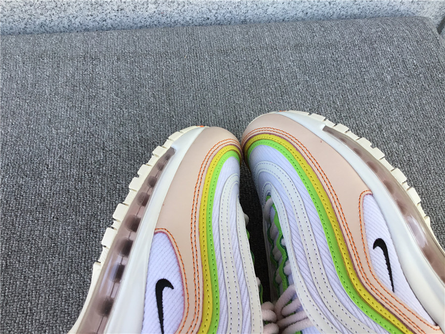 Nike Air Max 97 Full-length Air Cushion Retro Bullet Running Shoes FD0870-100