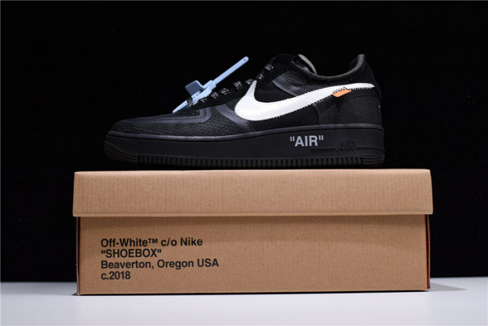 Off-White Nike Air Force 1 Low Black AO4606-001