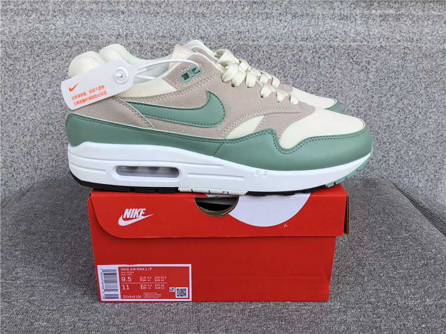 Nike Air Max 1 Nike Half Palm Air Cushion Retro Running Shoes DZ4549-100