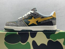 GT Bathing Ape Bape SK8 Sta Green Grey