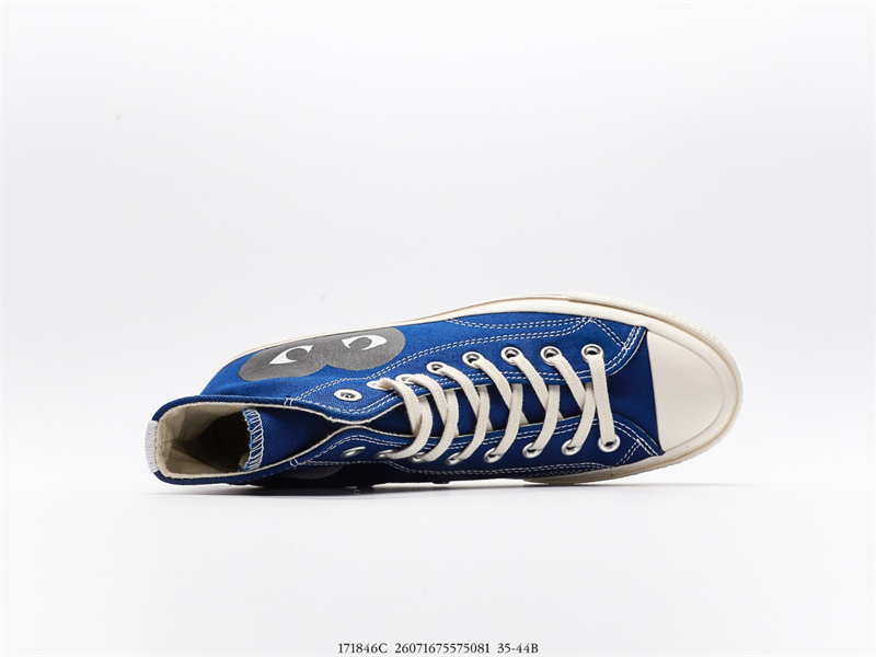 Converse Chuck Taylor All-Star 70 Hi Comme des Garcons PLAY Blue 171846C