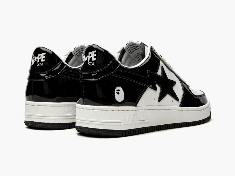 A BATHING APE? Mens BAPE STA LOW M2 IT BLACK