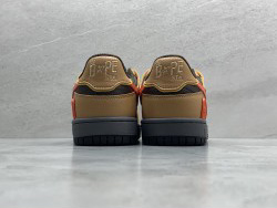 GT A Bathing Ape Bape SK8 Sta Brown Orange