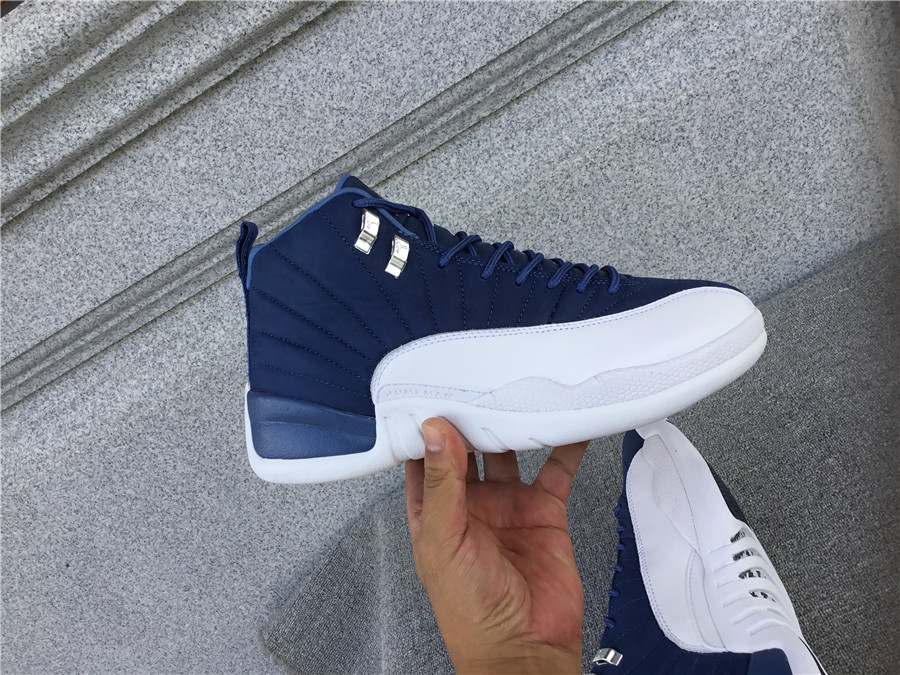 Air Jordan 12 Stone Blue