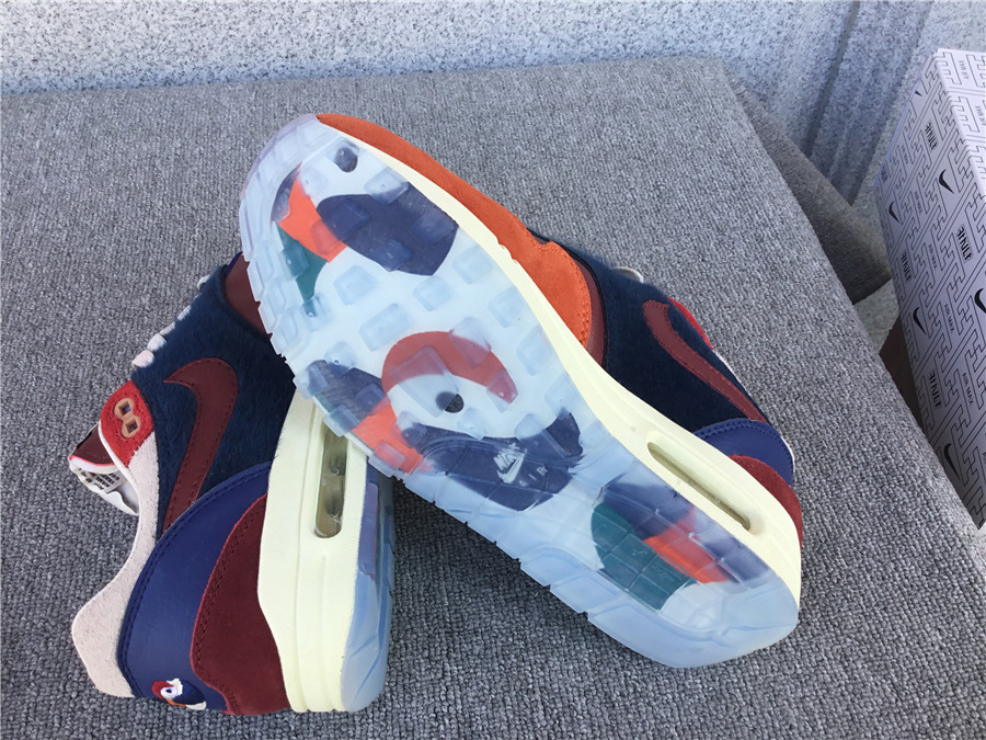 Nike Air Max 1 Nike Half Palm Air Cushion Retro Running Shoes DQ8475-800