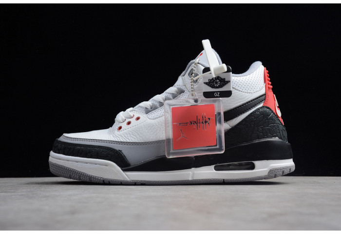 Air Jordan 3 Retro NRG Tinker Fire Red mens AQ3835-160
