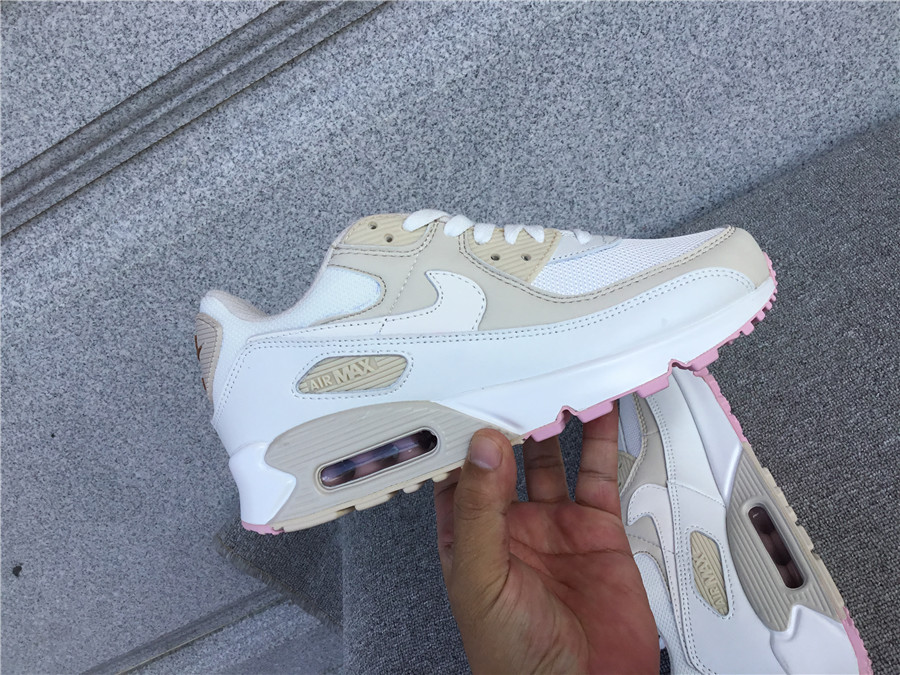 Nike Air Max90 Joint Air Cushion Mesh Breathable Running Shoes CT1873-100