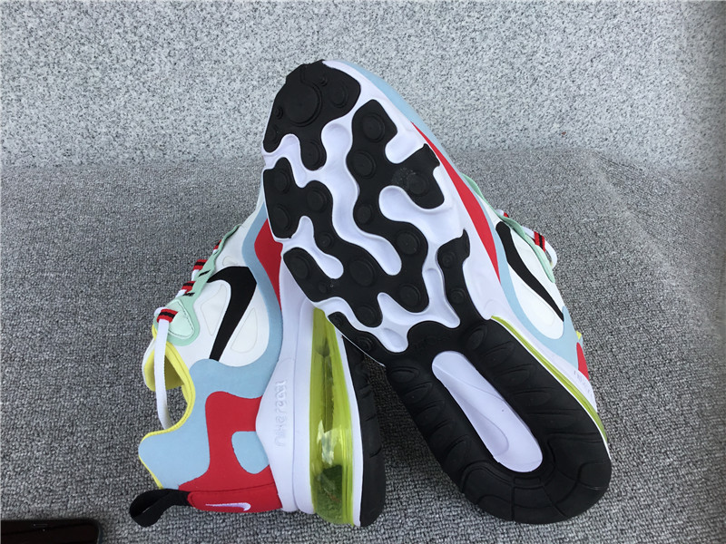 Nike Air Max 270 React Air Cushioned Running Shoe AO6174-002