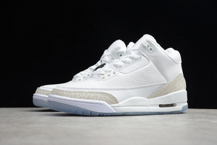 Air Jordan 3 Retro Triple White 136064-111