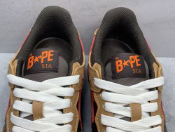 GT A Bathing Ape Bape SK8 Sta Brown Orange