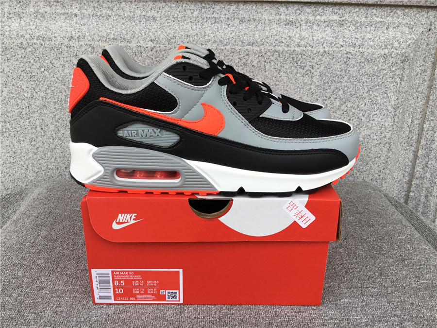 Nike Air Max90 Joint Air Cushion Mesh Breathable Running Shoes CZ4222-001