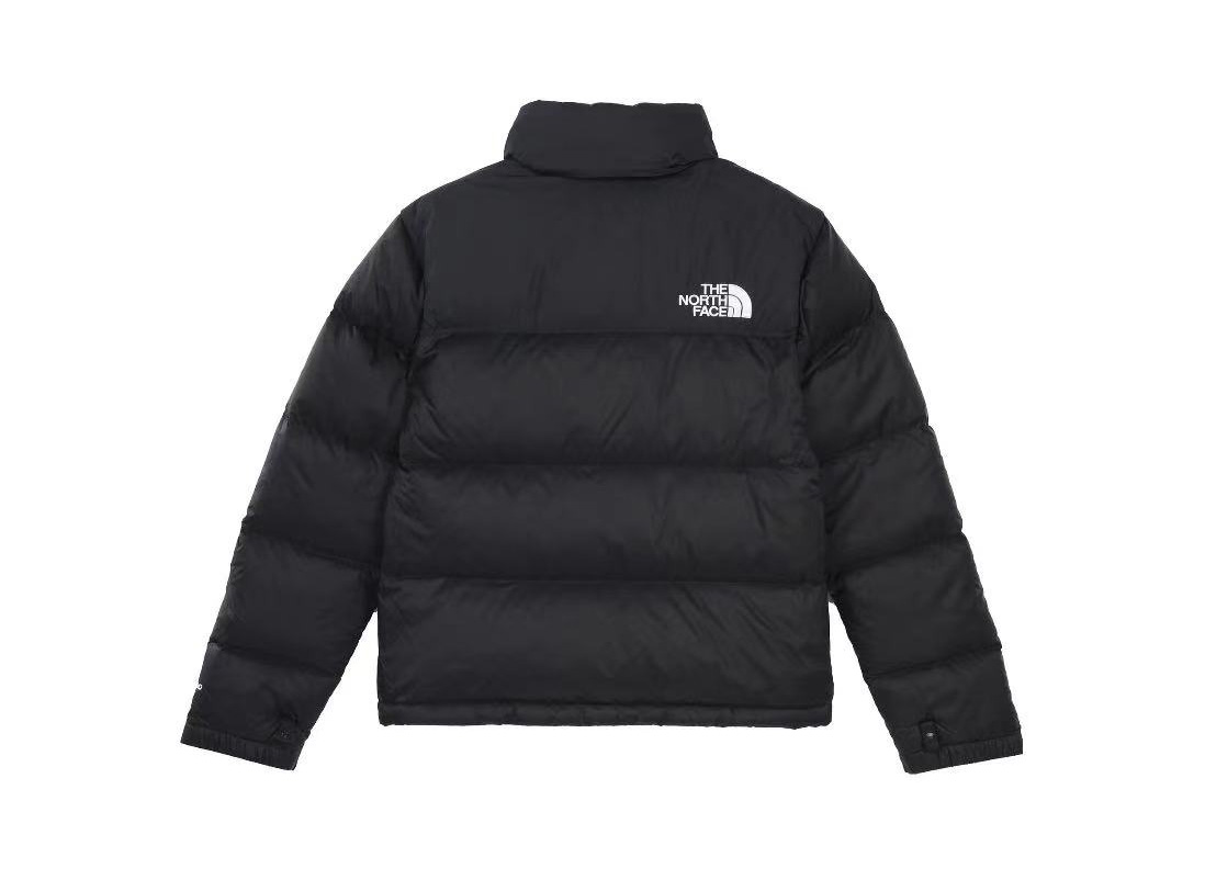 North face down jacket pure black