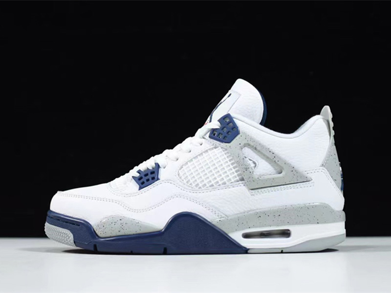 Jordan 4 RetroWhite Midnight Navy DH6927-140