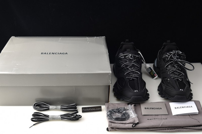 Balenciaga Track LED Black 555036W1GB11000
