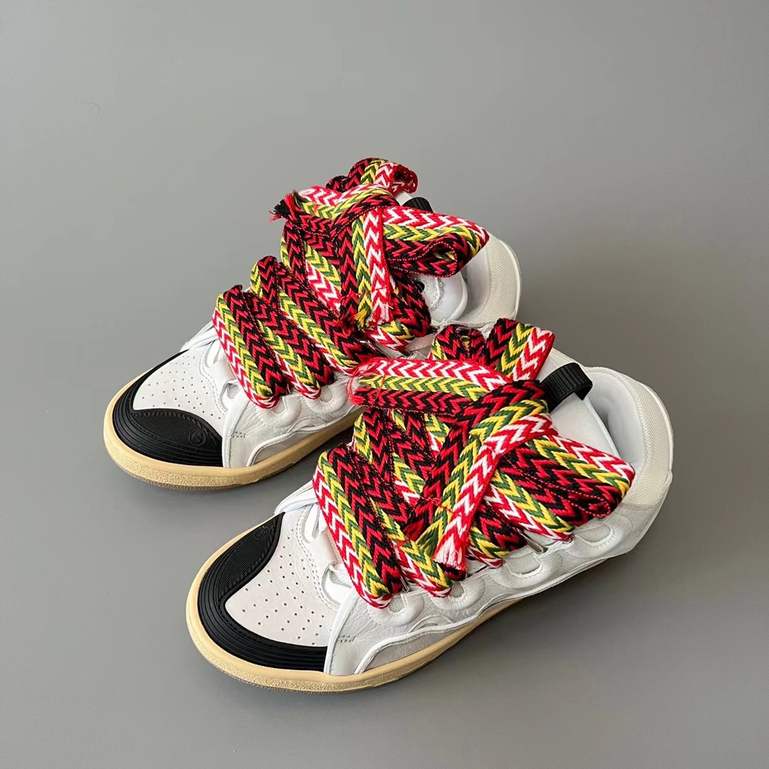 Lanvin Curb Sneaker White Multicolor